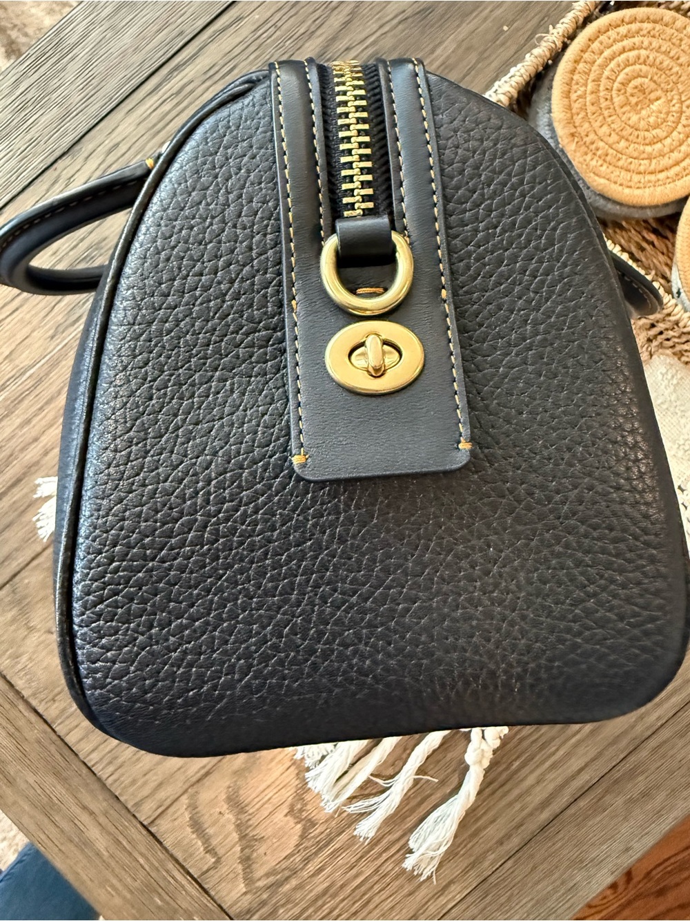 Coach Ruby Satchel 25 - black - Picture 13 of 14